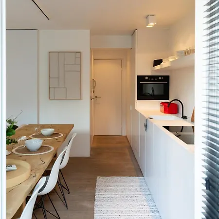 Lejlighed Malou's Cosy Getaway - Beautiful 30m Terrace - Location - 5' Min Walk To - Free Parking Knokke-Heist